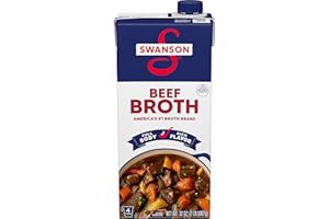 SWANSON S 100% Natural, Gluten-Free Beef Broth, 32 Oz Carton