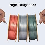 ERYONE Silk PLA Filament 1.75mm 1kg Silk Blue High Gloss 190-220C view 2
