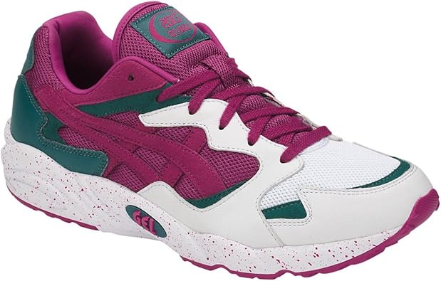 asics pink and white
