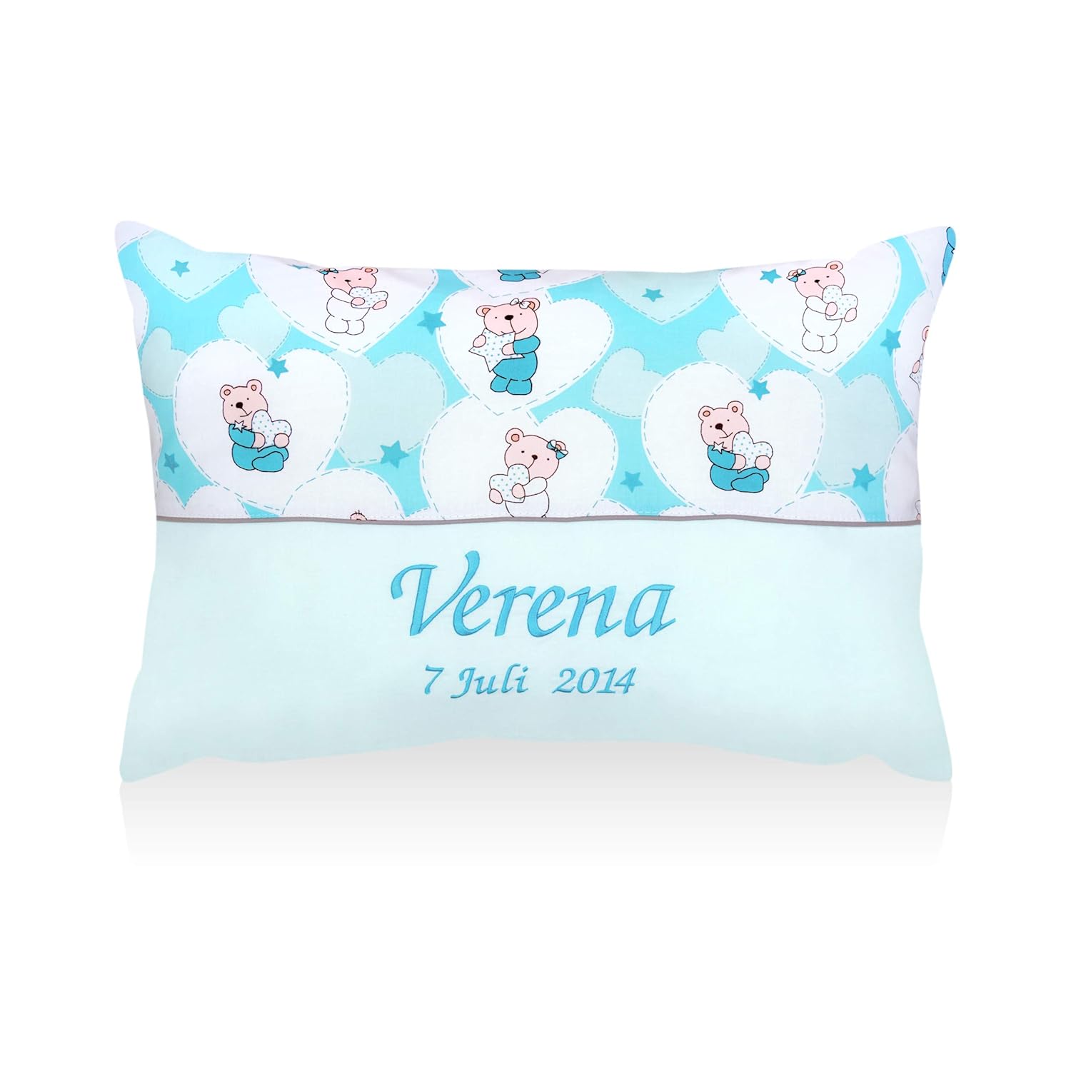 personalised baby pillow