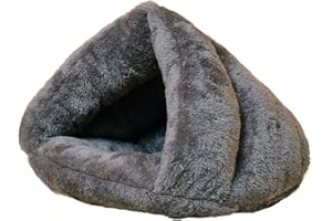Beskie Pet Tent Cave Bed for Small Medium Puppies Kitty Dogs Cats Pets Sleeping Bag Thick Fleece Warm Soft Dog Bed Cuddler Burrow House Hole Igloo Nest Cozy Bed for Cat Puppy