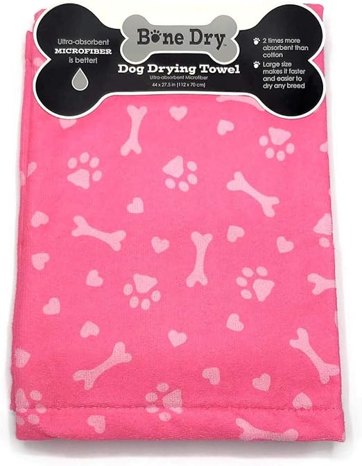 bone dry dog drying towel