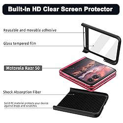 NINKI Flip Case for Motorola Razr 2024 Case with