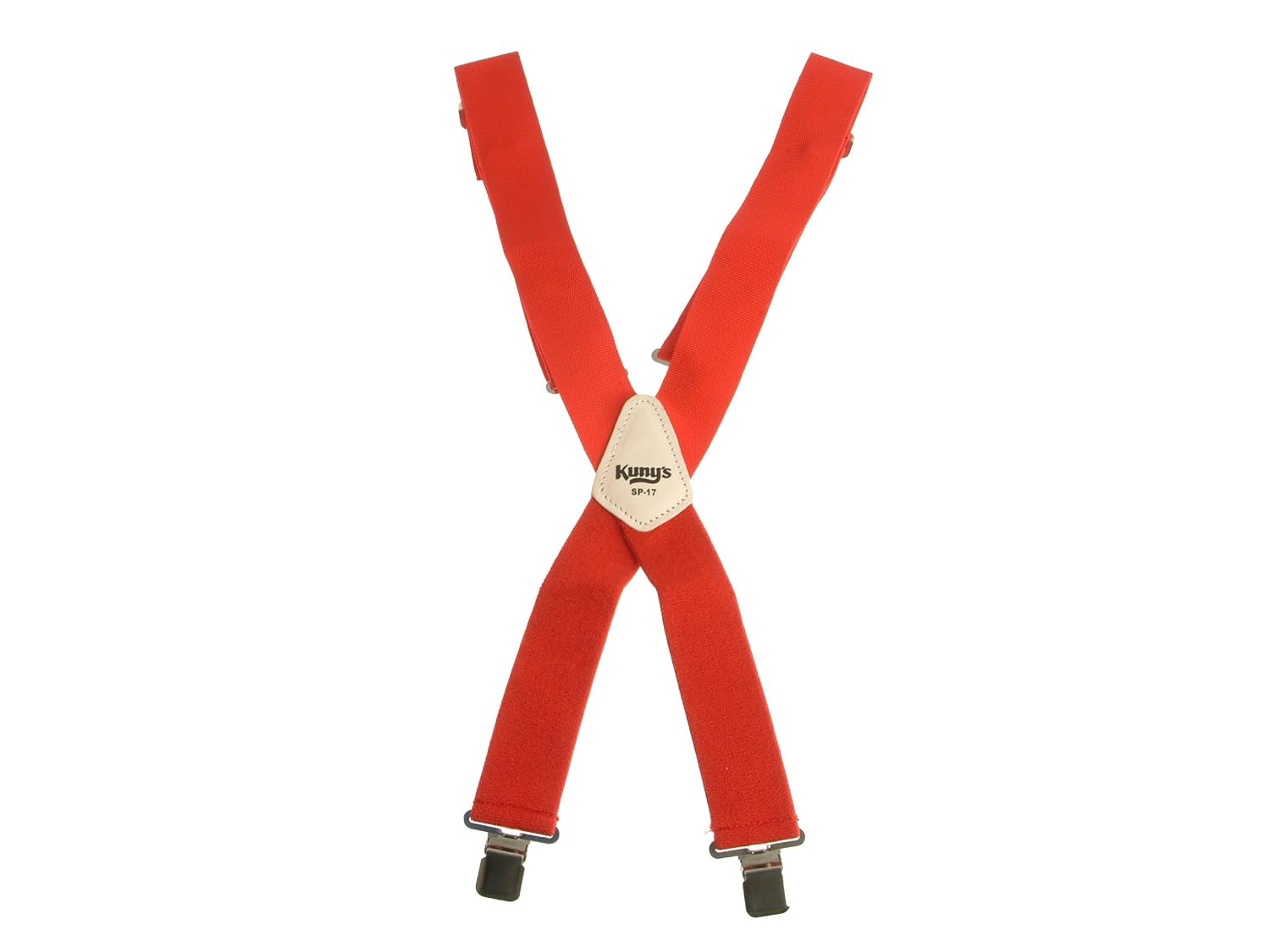 Kunys SP17R Red Braces 2-Inch Wide, Multi