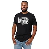 FOCO Las Vegas Raiders Bold Wordmark Black T-Shirt