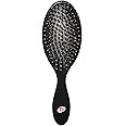 "T3 Polish & Shine Premium Vegan Boar and Nylon Oval Hairbrush with Dual Bristle Design for Smoothing and Detangling"