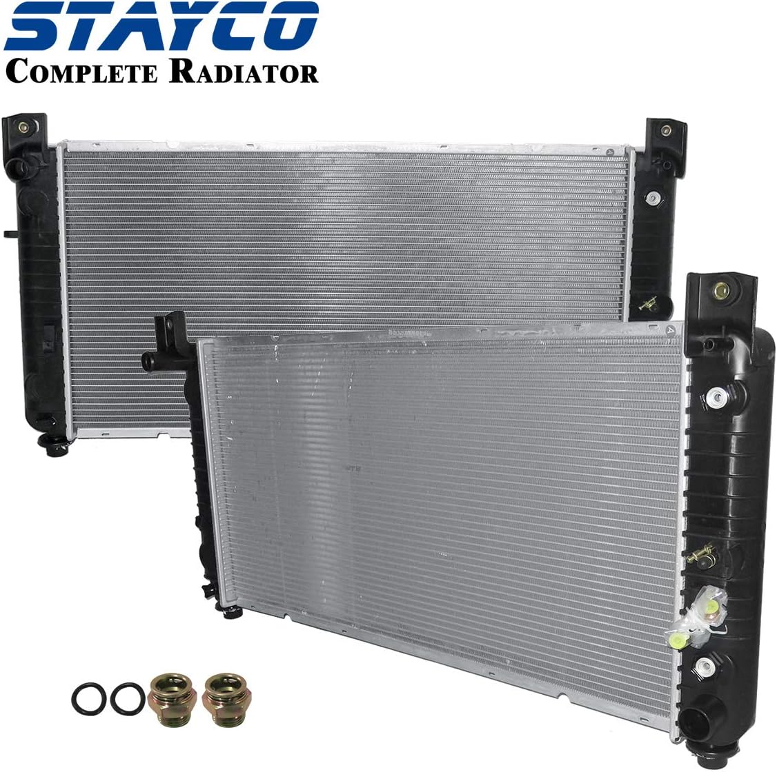 CU2423 Radiator Replacement for Cadillac Escalade Chevrolet Avalanche Silverado Suburban Tahoe GMC Sierra Yukon Hummer H2 5.3L 6.0L 6.2L