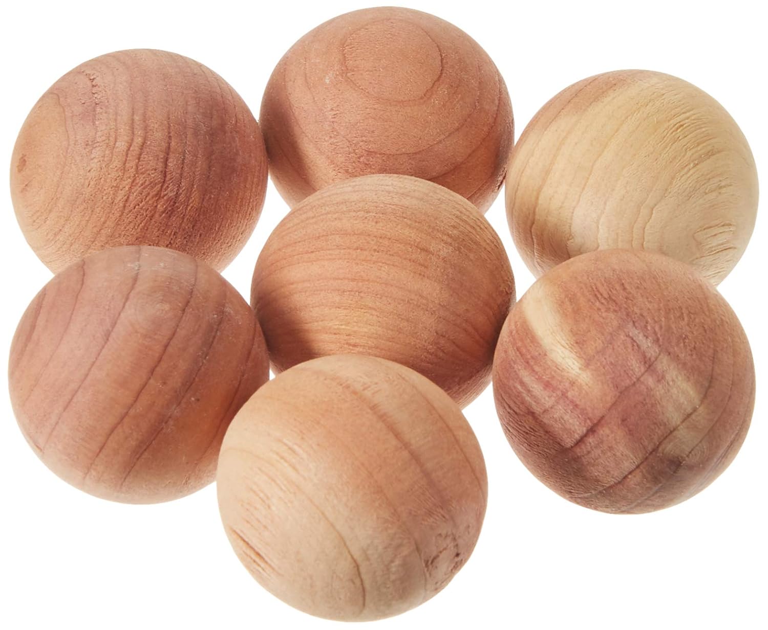 100 Pack Home & Kitchen Arts, Crafts & Sewing Wood 7/8 Full Round Ball