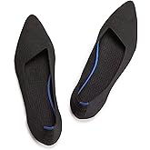 Frank Mully Womens Pointed Toe Flats Knit Dress Shoes Comfort Women Shoes Softable