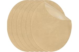 PATIKIL Iron-on Patches 11 x 14 cm, 6 Pack Oval Elbow Patches Knee Repair Patch Suede Fabric Appliques for Shirt Jeans Jacket