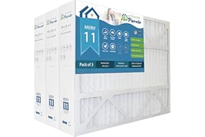 AirPurete AP-LX20255 furnace filter, replacement for Lennox X6673, Honeywell FC100A1037 | Actual Size 19-3/4" x 24-3/4" x 4-3