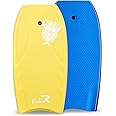 Rokia R Bodyboard 42 Inch Premium EPP Core Body Board for Beach with Durable XPE Cover Reinforced Reticular Structure Board Great Surfing for Teens and Adult Include Leash