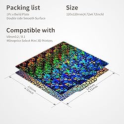 Upgraded Upgraded Smooth PEC+PEK Sheet 120x120mm