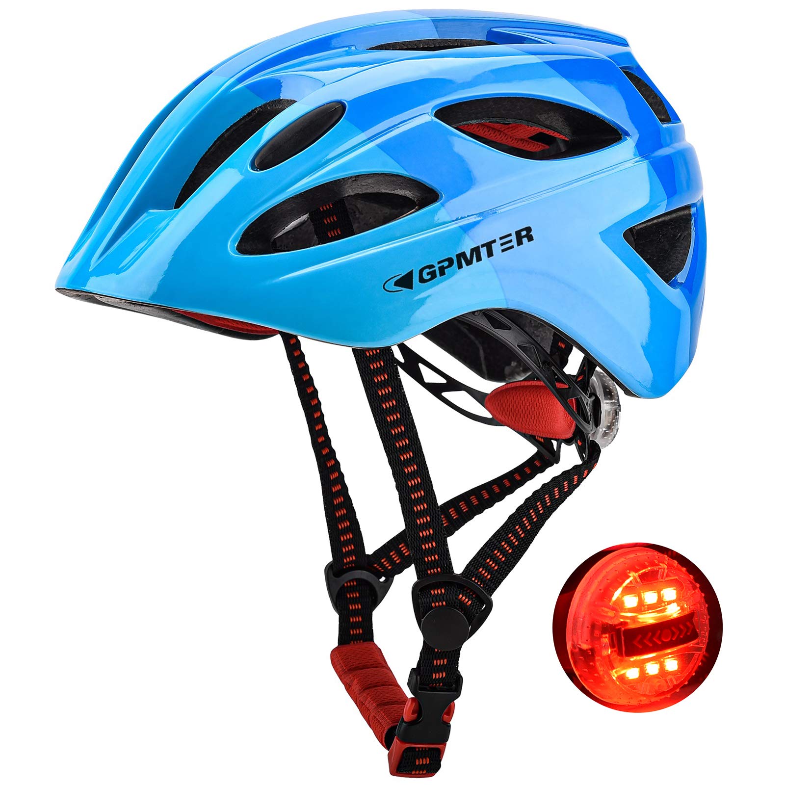 GPMTER Kids Bike Helmet for Boys & Girls - Adjustable Child Bicycle Safety Helmets, 2 Sizes for Skating Cycling Scooter Skateboarding - for Toddler to Youths Ages
