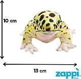 Zappi Co Leopard Gecko Plush 45cm Recycled Eco Friendly Desert Toy view 3