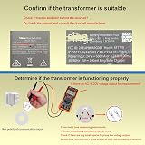XZGM Doorbell Power Transformer 18V 500mA UK Plug 8M Cable for Ring Nest view 2