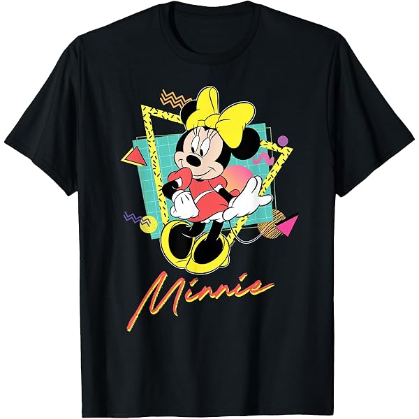 Amazon.com: Disney Vintage Mickey and Minnie Mouse Kiss T-Shirt