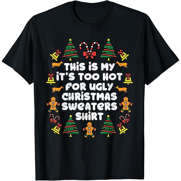 Ugliest Christmas Sweater Neck Oil Ugly Christmas Sweater