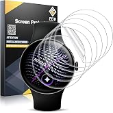 EGV 6 Pack for Google Pixel Watch 5/4/3 45mm Screen Protector, TPU Film | Self-Healing, Pixel Watch Flexible Film, Anti-Scratch, Non-Bubbles, Soft HD TPU Stirckers ,Touch Sensitive stircker