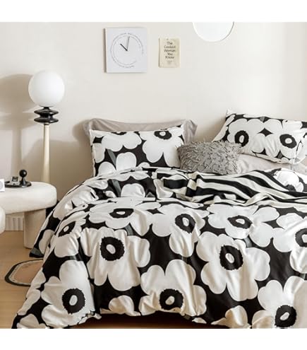 marimekko Pikkuinen Unikkoシーツセット Amazon.com: MARIMEKKO - Full Sheets, Cotton Percale Bedding