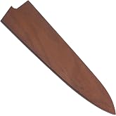 Saya Knife Cover for 9.5 inch/240mm Gyuto &amp; for Chef, Blade Guard, Wooden Kitchen Knife Sheath Case Guards Protector for Japanese Culinary Knives, Natural Wood Material