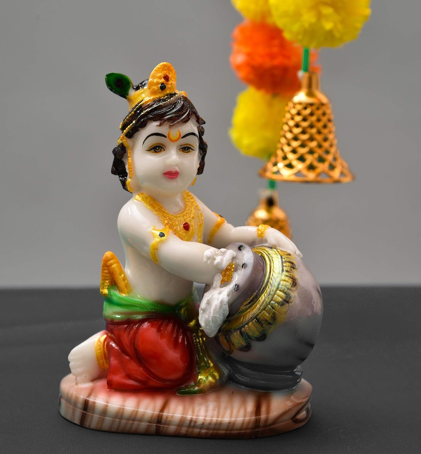 Buy Rjkart Polyresin Krishna Idol Showpiece Sculpture Statue Bal Gopal