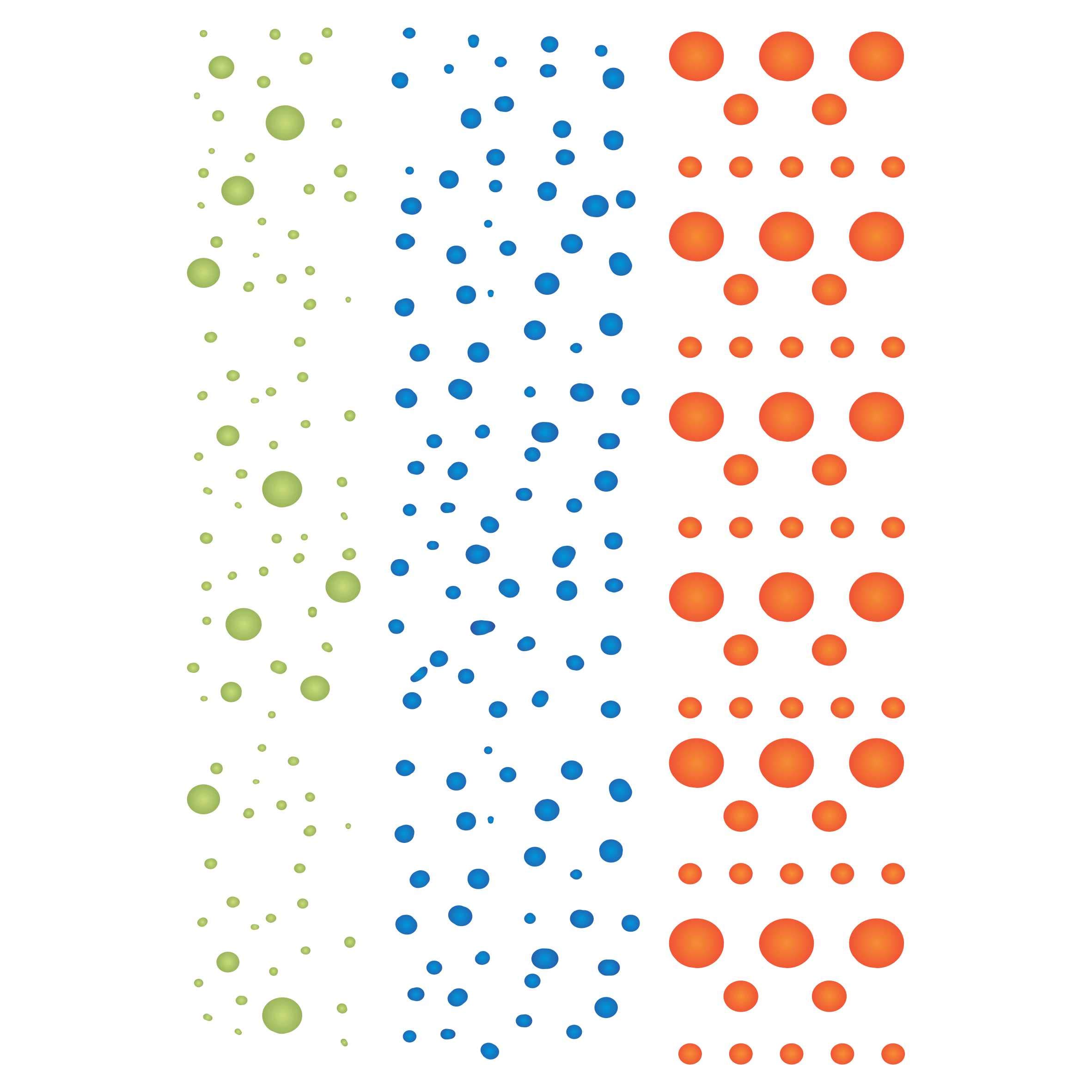 Dots Border Layering Stencil, 11.43 x 16.51 cm - Layering Stencil use to add Texture and Design to Mixed Media Backgrounds