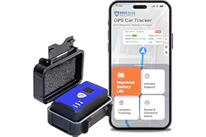 BRICKHOUSE SECURITY Brickhouse Car Trackers for Your Vehicle - Spark Nano 7 GPS Tracker with Magnetic Waterproof Case - Hidden Real-Time 4G LTE Vehicle Finder - GPS Tracking Device for Cars & More - Subscription Required