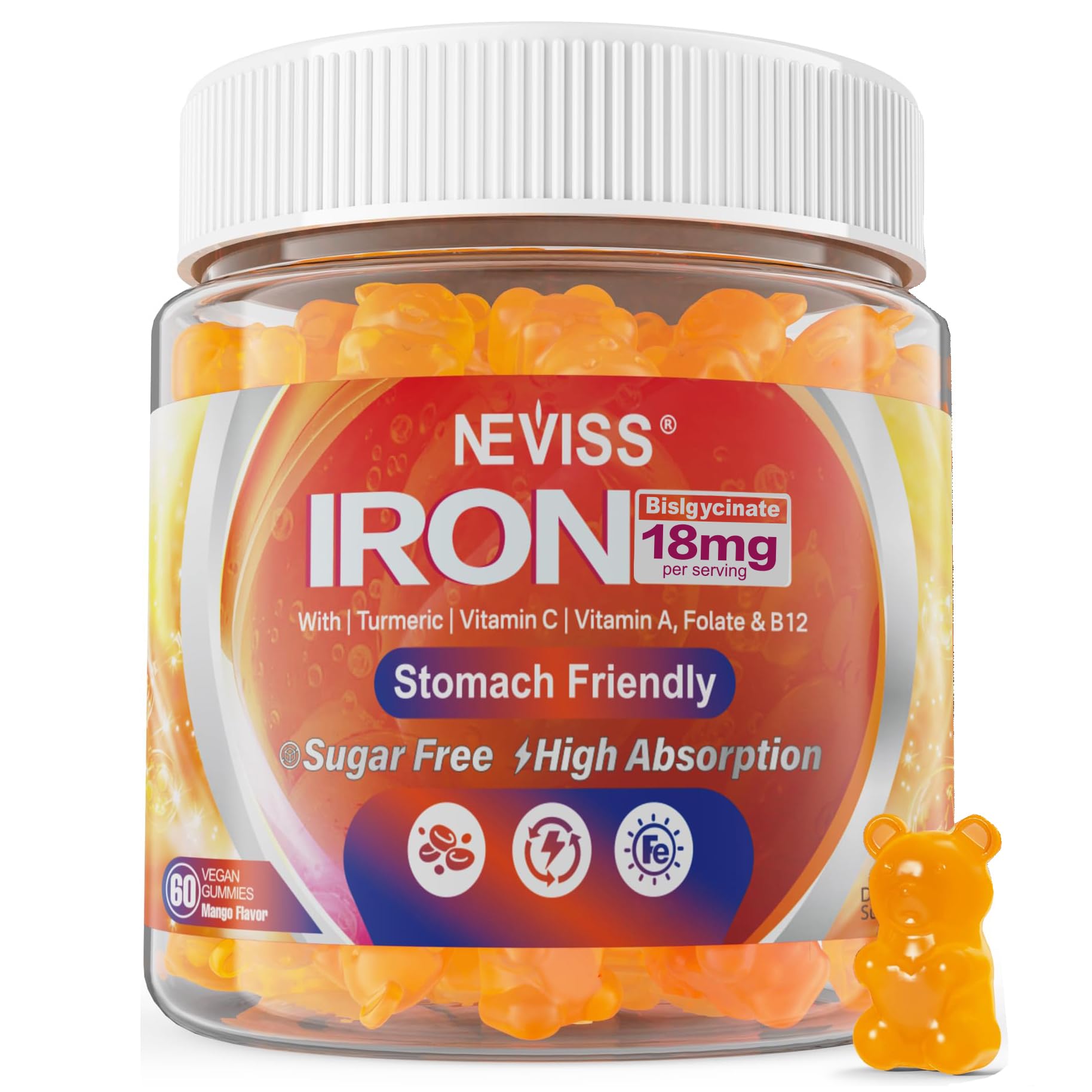 Iron Bisglycinate 18 mg