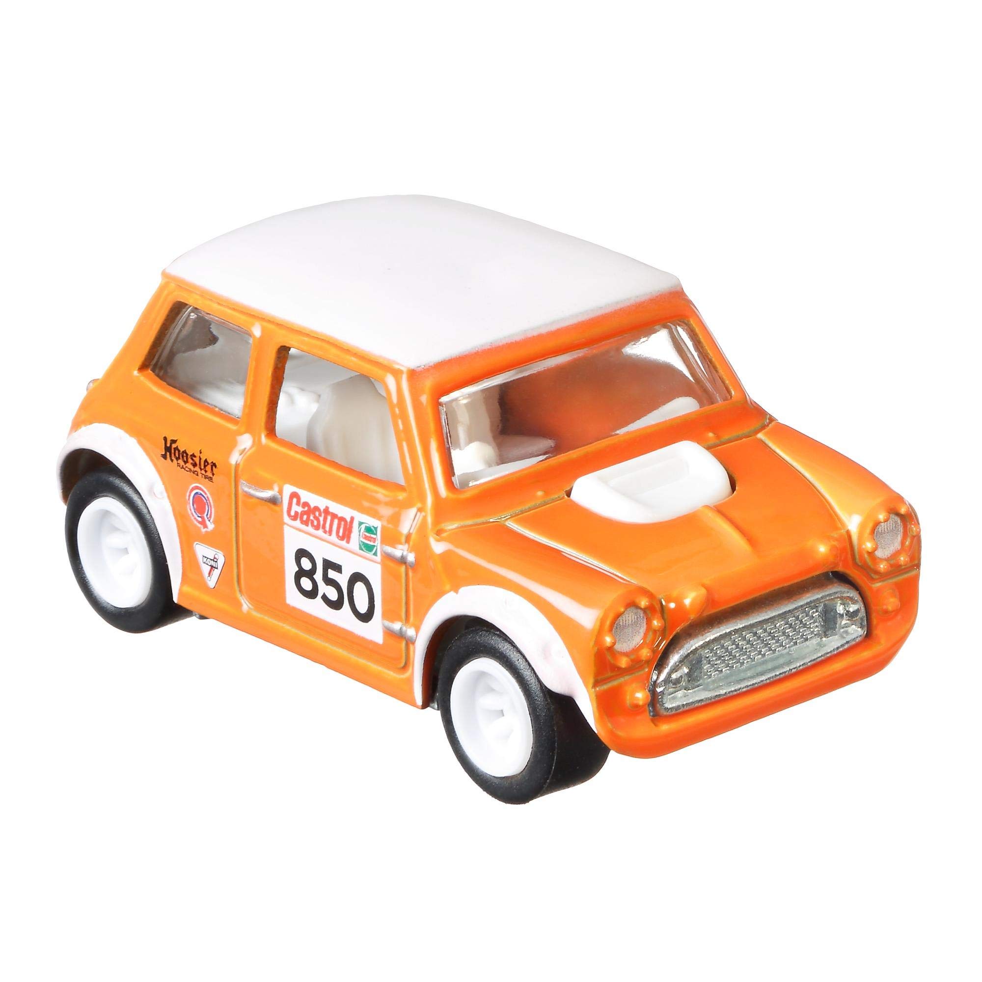 Hot Wheels Morris Mini Vehicle, Car Culture Circuit Legends Vehicles for 3 Kids Years Old & Up, Premium Collection of Car Culture 1:64 Scale Vehicles