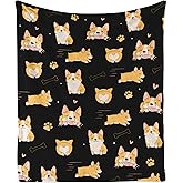 GYUIYTI Cute Corgis Blanket - Corgis Gifts for Women, Corgis Gifts for Corgis Lovers, Corgis Throw Blanket for Women Kids Hom