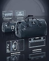 IRON JIA'S Motorcycle Dry Bag - Waterproof Duffle