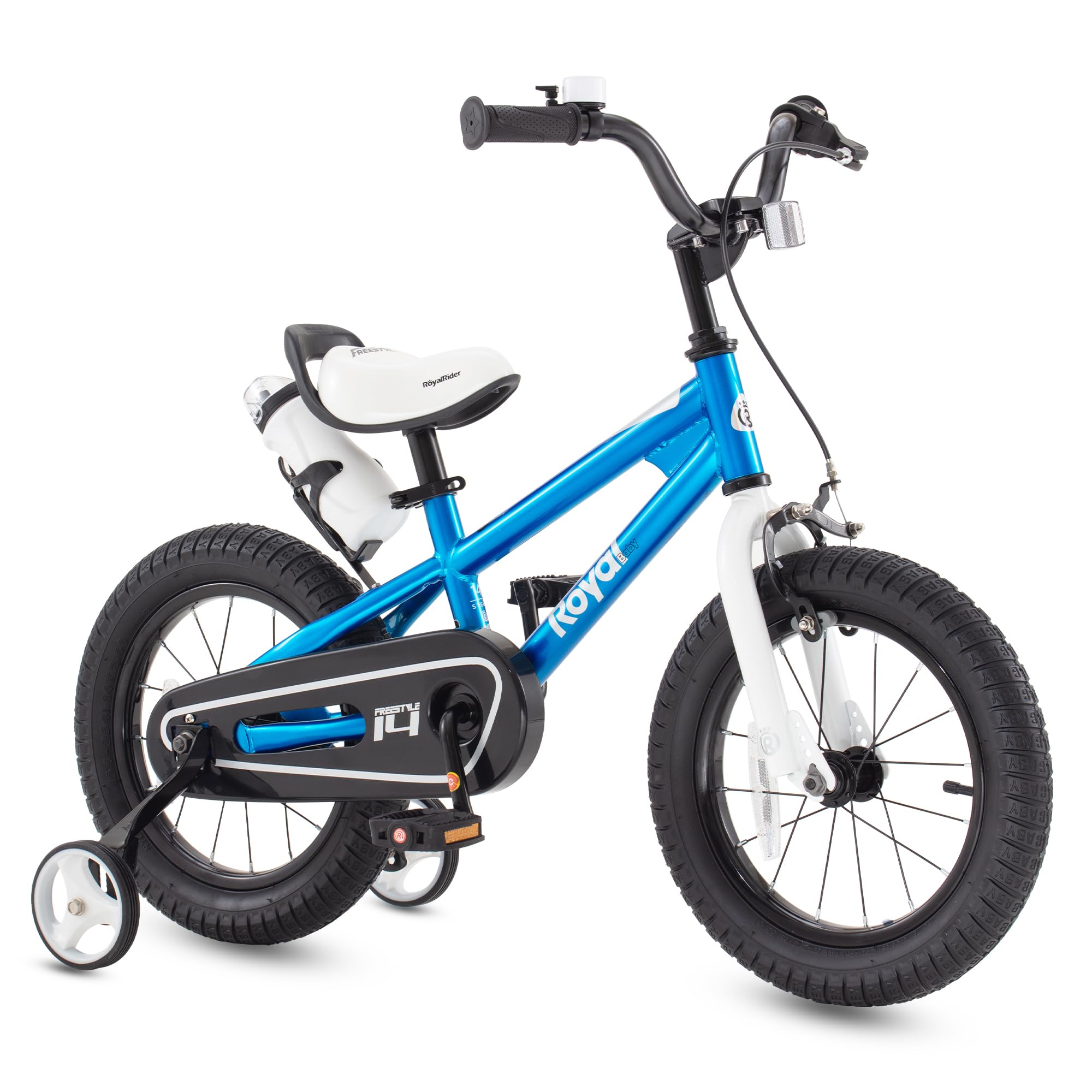 RoyalBaby Kids Bike EZ Freestyle 12-18 Inch Training Balance Bicycle | Free Balance to Pedal | Easy Learning Bicycle | for Toddlers to Big Kids