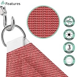 SunnyRoyal 16'x21'x26' Heavy Duty Sun Shade Sail