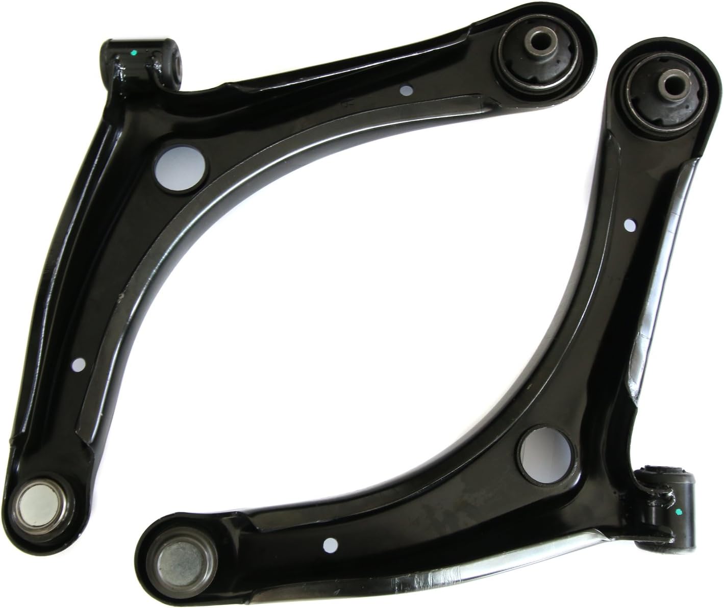 MOTORMAN 2 pc Front Lower Control Arm and Ball Joint Assembly Set for 2007-2012 Caliber 2007-2014 Compass 2007-2014 Patriot