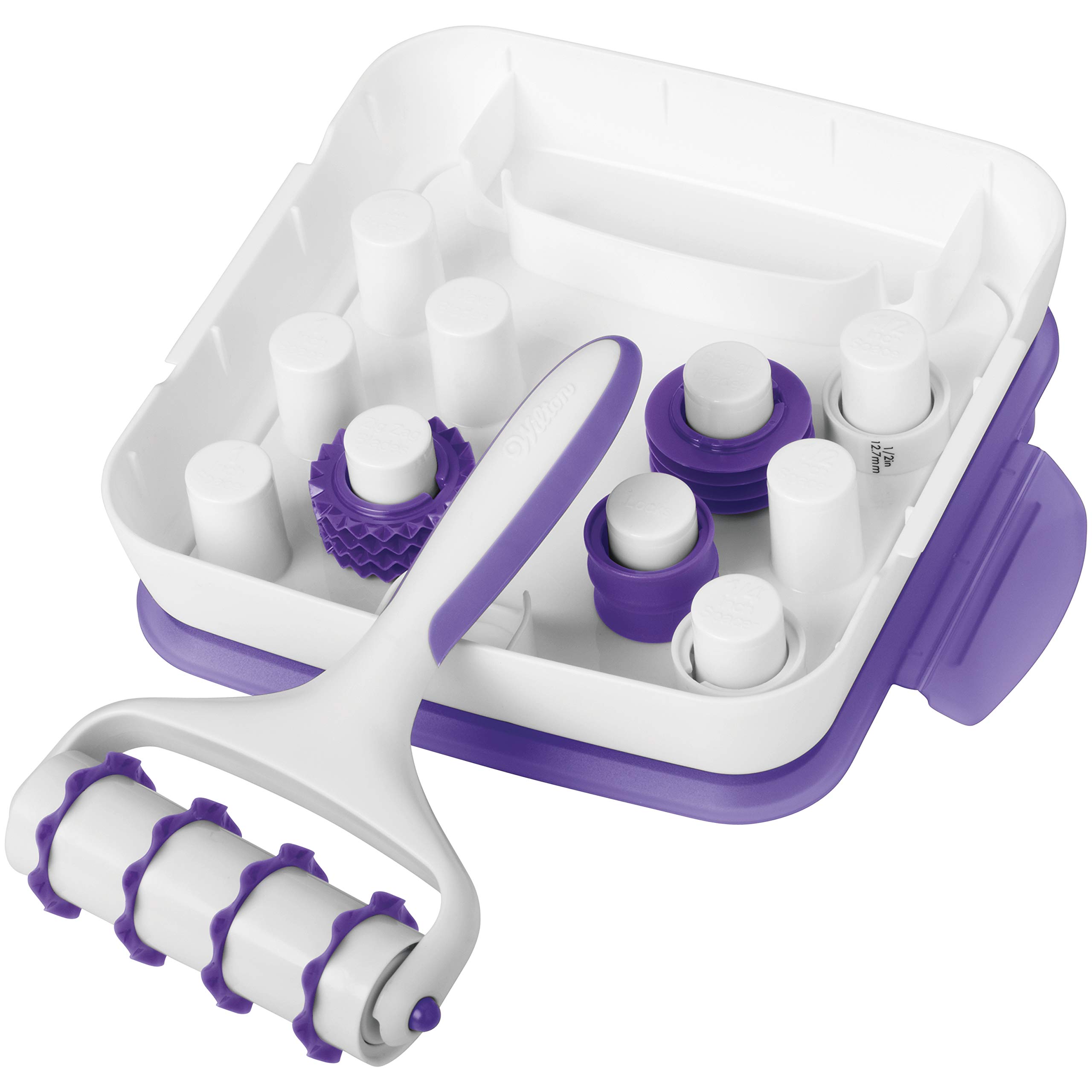 Wilton Fondant Cutter Set, 24 pieces plus storage case