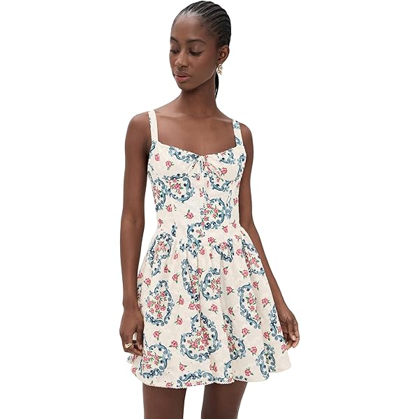 agua bendita dress Agua By Agua Bendita Granadilla Quebrada Embroidered Mini Dress