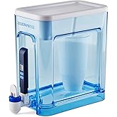 ZeroWater 22-Cup 5-Stage Water Filter Dispenser with Instant Read Out - 0 TDS for Improved Tap Water Taste - IAPMO Certified 