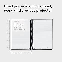 Rocketbook Core Reusable Spiral Notebook, Executive