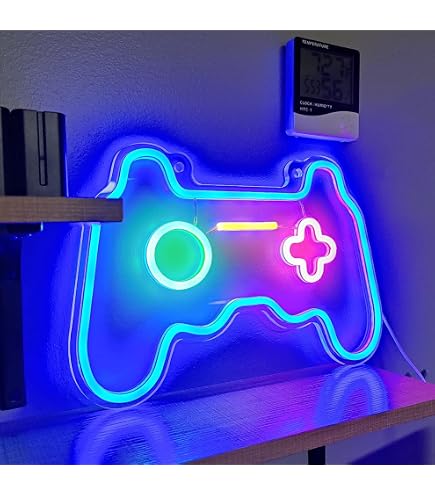 Letrero De Neón LED Para Sala De Juegos - Decoración Colorida Con USB, Ideal Para Habitación Infantil O De Gamers