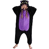 ATOZ Unisex Children Animal Cat Onesie, Halloween Costume Pajamas Christmas Cosplay Sleepwear For Boys Girls