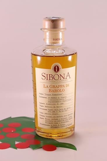 Grappa di Barolo gelagert 42% 50 cl. - Brennerei Sibona