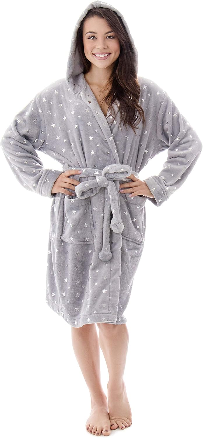 bademantel damen plüsch