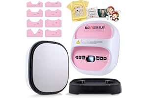 BetterSub Heat Press Machine, 8.3"×9.7" Portable Heat Press for T-Shirts & Perler Beads - HTV Vinyl & Sublimation Iron Press 