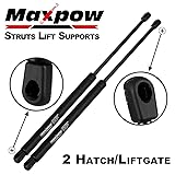 Maxpow 2pcs Rear Hatch Gas Charged Lift Support