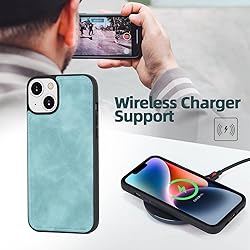 TwoHead for iPhone 14 Wallet Case with Card