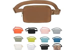 VOROLO Fanny Pack For Women And Men Crossbody Bag Belt Bag with Adjustable Strap Graduation Gifts Brown