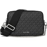 Michael Kors Women's Bryant Medium Double Zip Chain Camera Crossbody Bag