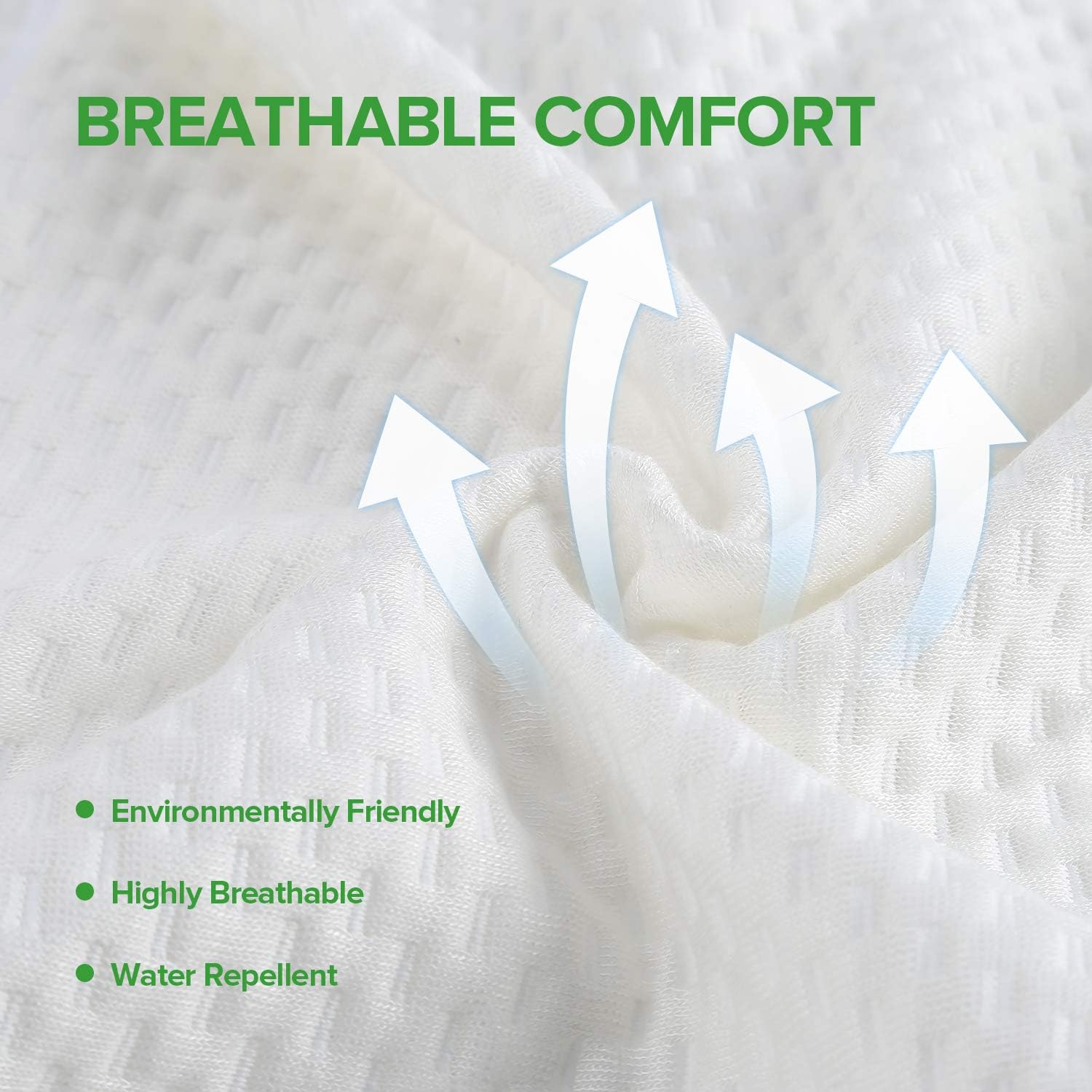 Neck Pillows for Sleeping, Memory Foam Pillow, Cervical Pillow for Neck Pain Relief, Orthopedic Contour Sleep Pillows, Bamboo Ergonomic Bed Pillow, Support for Back and Stomach for Side Sleepers: Kitchen & Dining