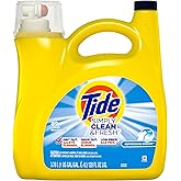 Tide Simply Clean &amp; Fresh Liquid Laundry Detergent, Refreshing Breeze, 128 fl oz (3.78 L)